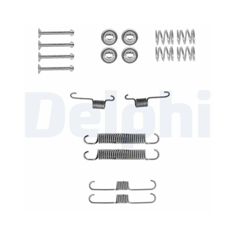 DELPHI LY1405 Zubeh&ouml;rsatz, Bremsbacken f&uuml;r DAIHATSU, Hinterachse