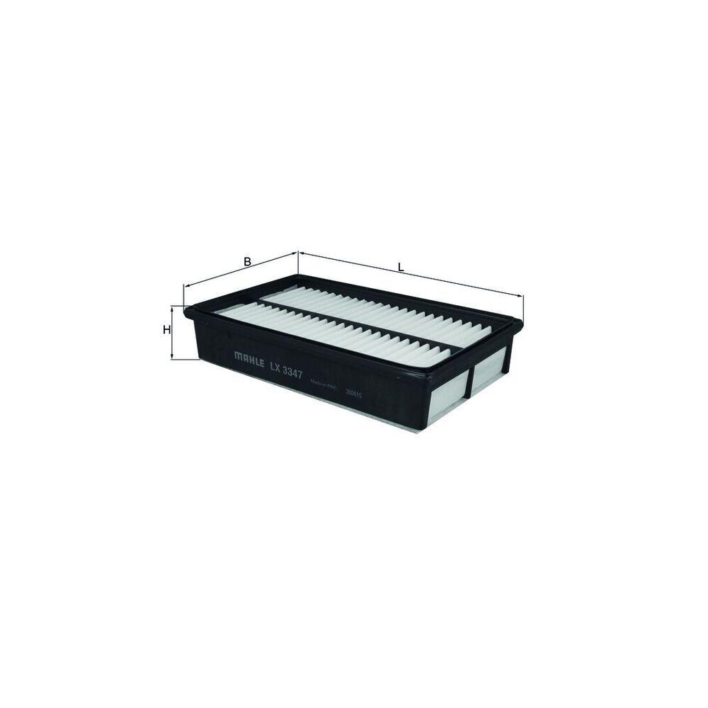Luftfilter KNECHT LX 3347 f&uuml;r MAZDA, f&uuml;r Fahrzeuge mit Start-Stopp-Funktion
