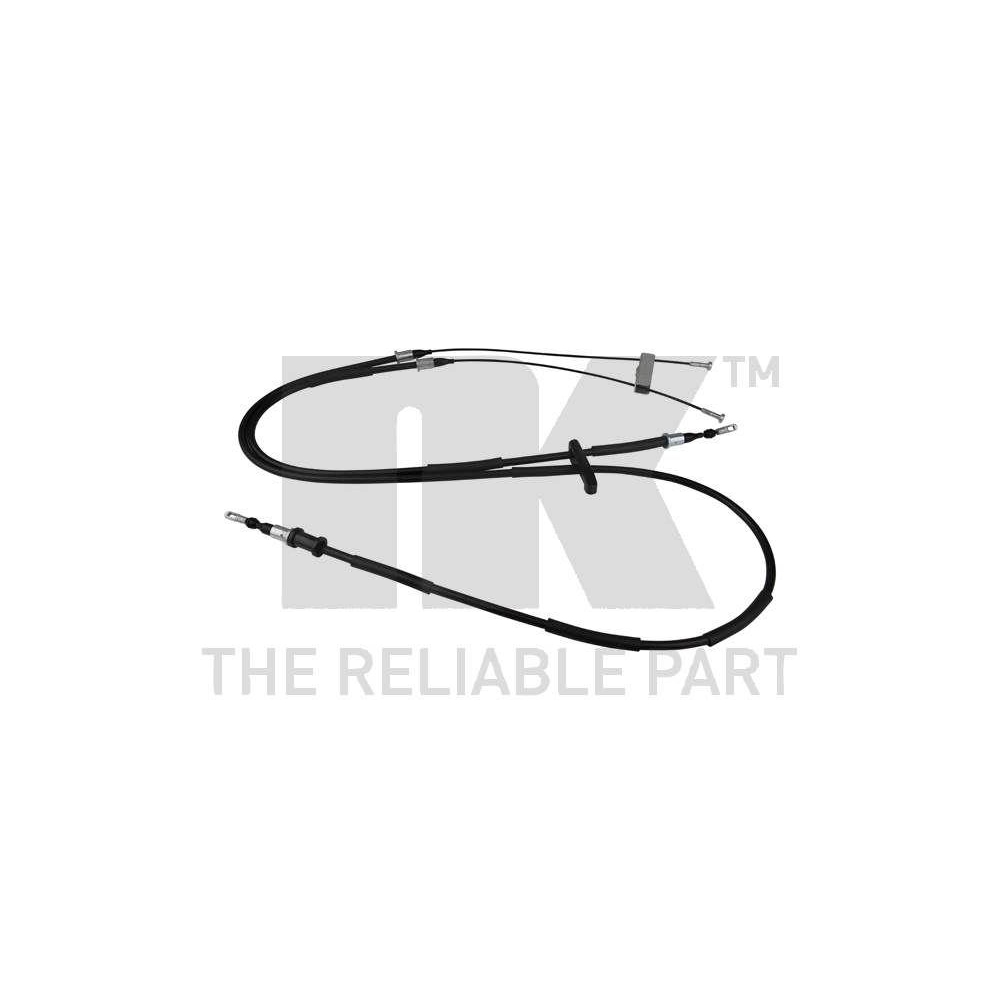 Seilzug, Feststellbremse NK 904119 f&uuml;r SAAB, links, rechts