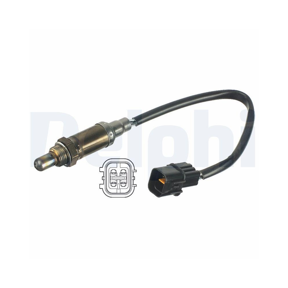 DELPHI ES11119-12B1 Lambdasonde f&uuml;r MITSUBISHI, nach Katalysator, vorne links