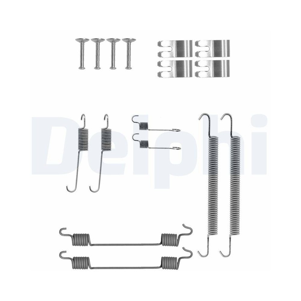 DELPHI LY1407 Zubeh&ouml;rsatz, Bremsbacken f&uuml;r LAND ROVER, Hinterachse