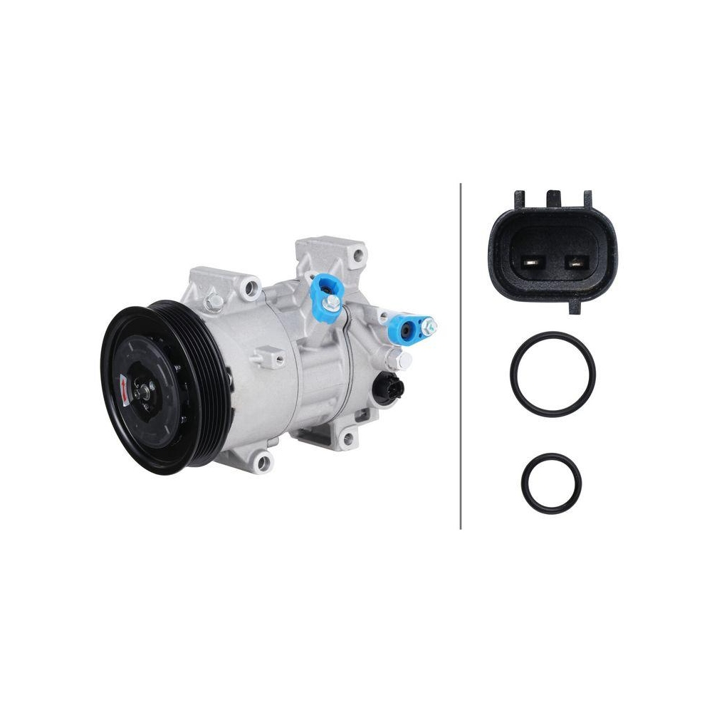 HELLA Kompressor, Klimaanlage 8FK 366 201-311 >>> Easy2Fit <<< f&uuml;r TOYOTA