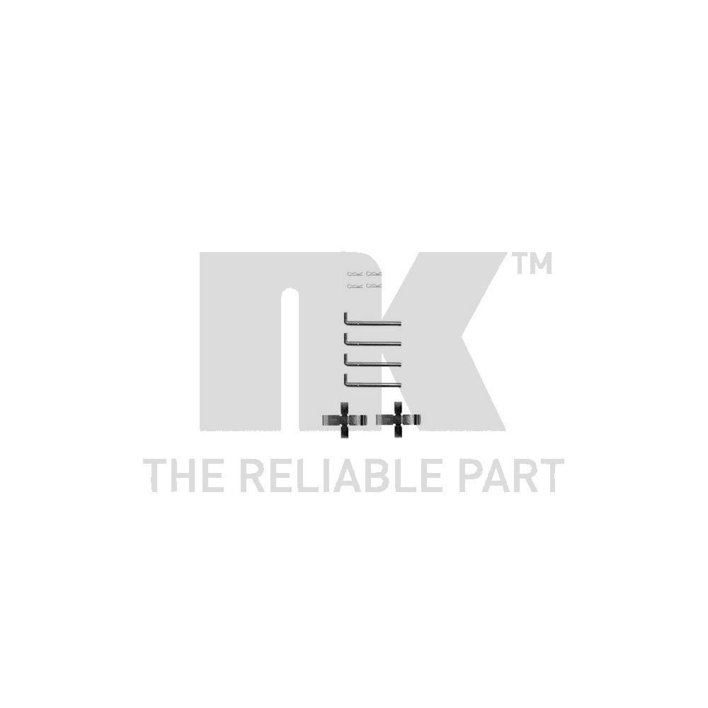 Zubeh&ouml;rsatz, Scheibenbremsbelag NK 7910968 f&uuml;r, Hinterachse