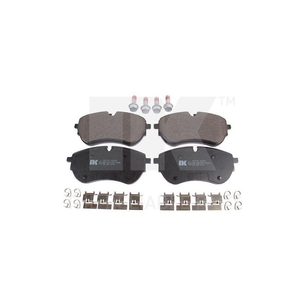 Bremsbelagsatz, Scheibenbremse NK 2247152 f&uuml;r VW VAG, Vorderachse