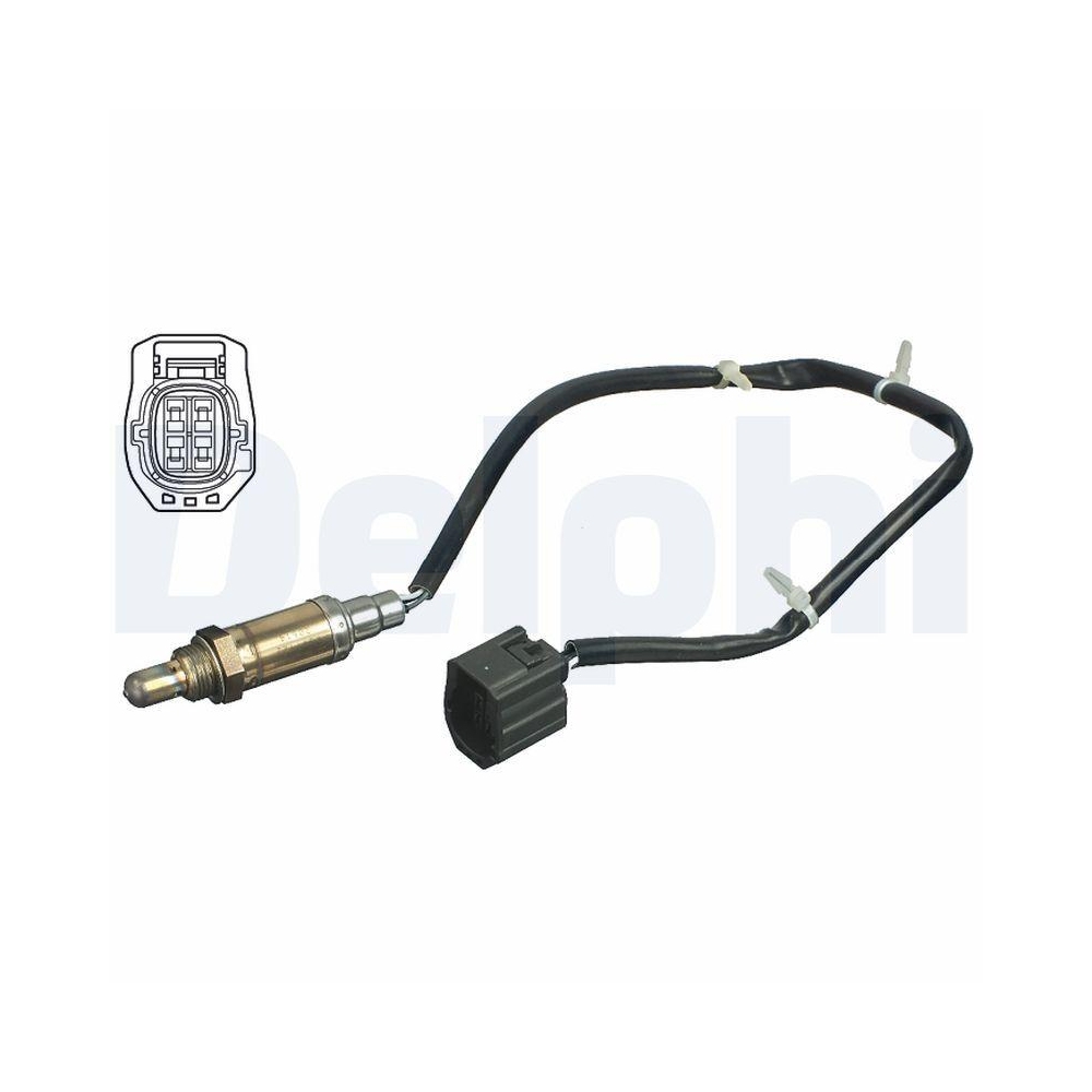 DELPHI ES11122-12B1 Lambdasonde f&uuml;r MAZDA, vor Katalysator