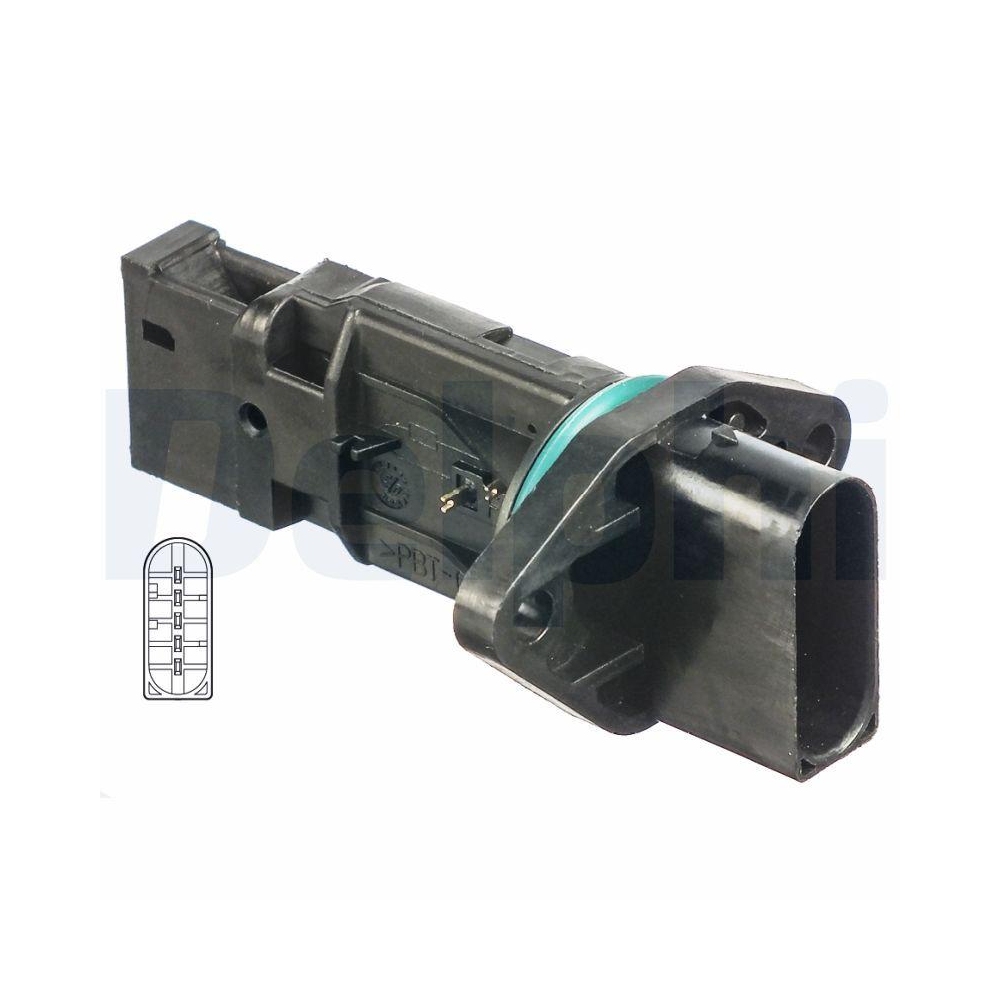DELPHI AF10247-12B1 Luftmassenmesser f&uuml;r MERCEDES-BENZ HITACHI