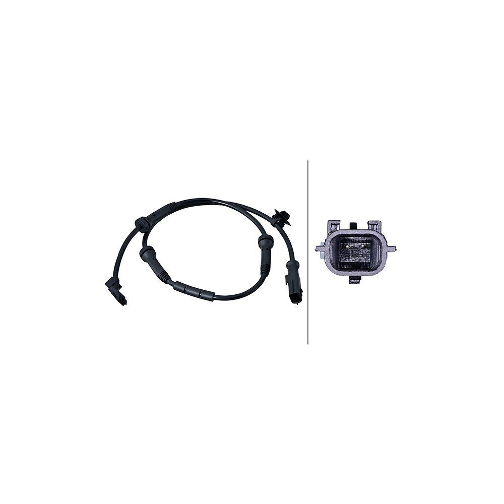 HELLA Sensor, Raddrehzahl 6PU 358 216-261 f&uuml;r MERCEDES-BENZ NISSAN RENAULT