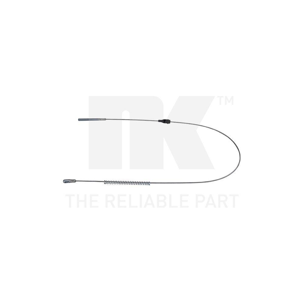 Seilzug, Feststellbremse NK 903684 f&uuml;r OPEL VAUXHALL CHEVROLET, rechts