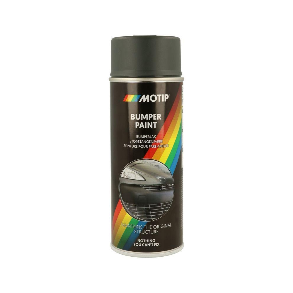 Kunststofflack MOTIP 04074 Stoßstangenspray mittelgrau 400 ml für