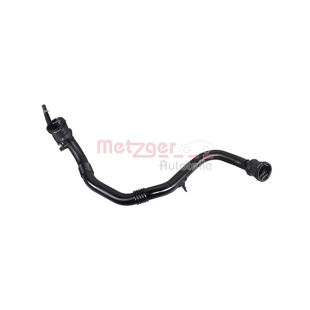Ladeluftschlauch METZGER 2401252 für RENAULT DACIA, links