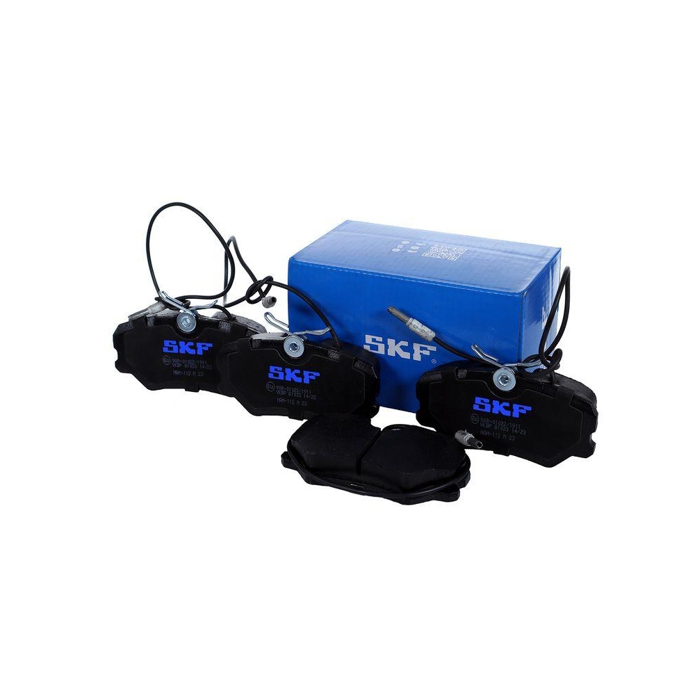 Bremsbelagsatz, Scheibenbremse SKF VKBP 81033 E f&uuml;r CITRO&Euml;N PEUGEOT, Vorderachse