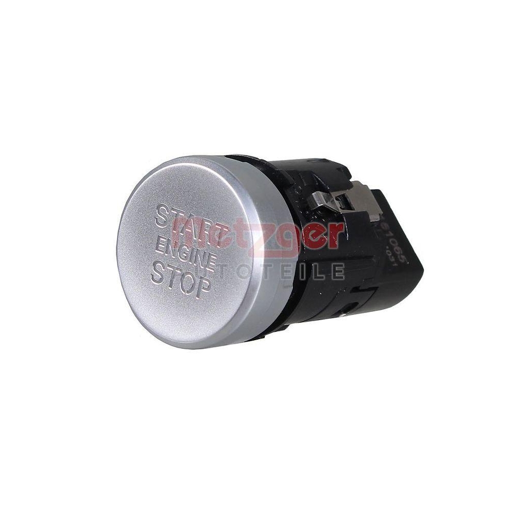 Start-/Stopp-Knopf METZGER 09161065 ORIGINAL ERSATZTEIL GREENPARTS f&uuml;r AUDI