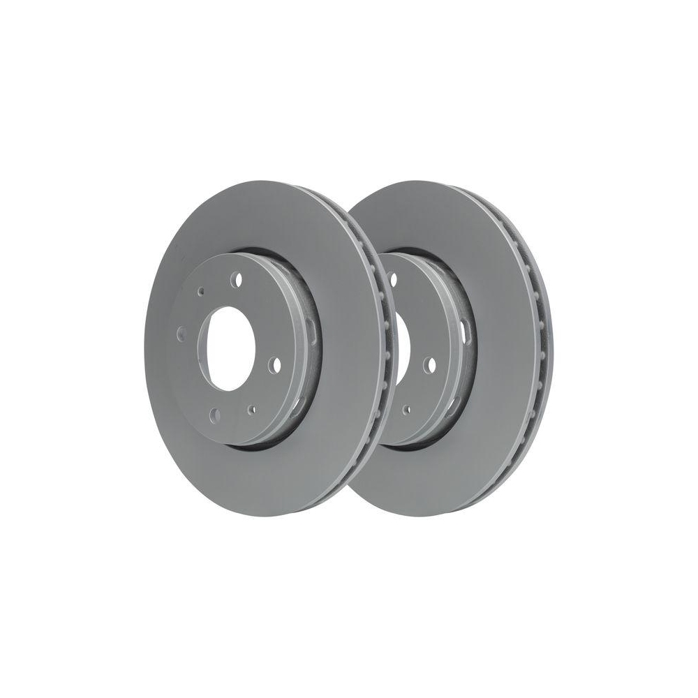 Bremsscheibe ATE 24.0124-0159.1 f&uuml;r MITSUBISHI VOLVO, Vorderachse