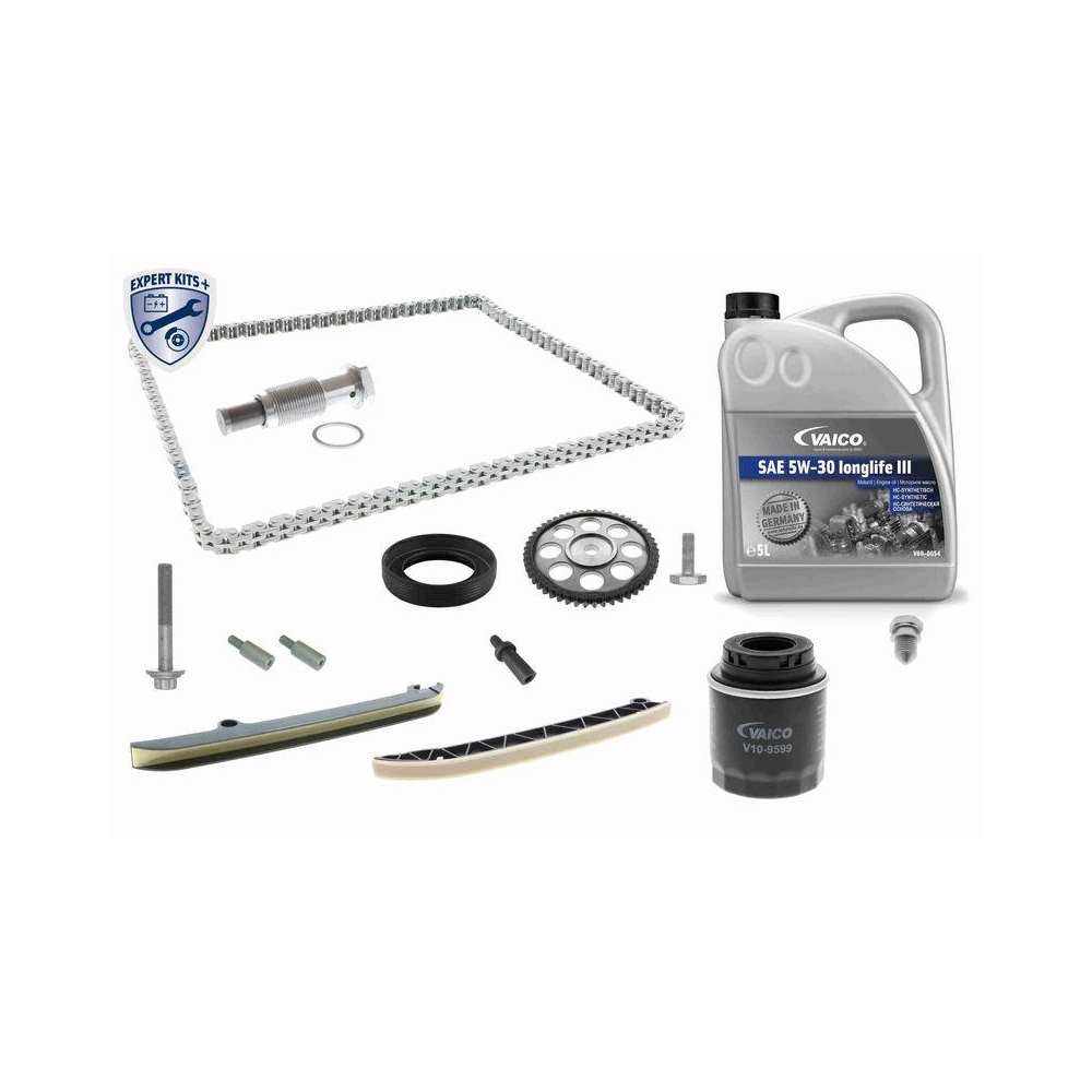 Steuerkettensatz VAICO V10-10012 EXPERT KITS + f&uuml;r AUDI SEAT SKODA VW VAG