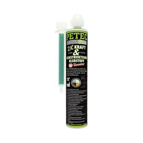 PETEC 94429 2K Kraft Konstruktionsklebstoff Schwarz 250 ml Montagekleber