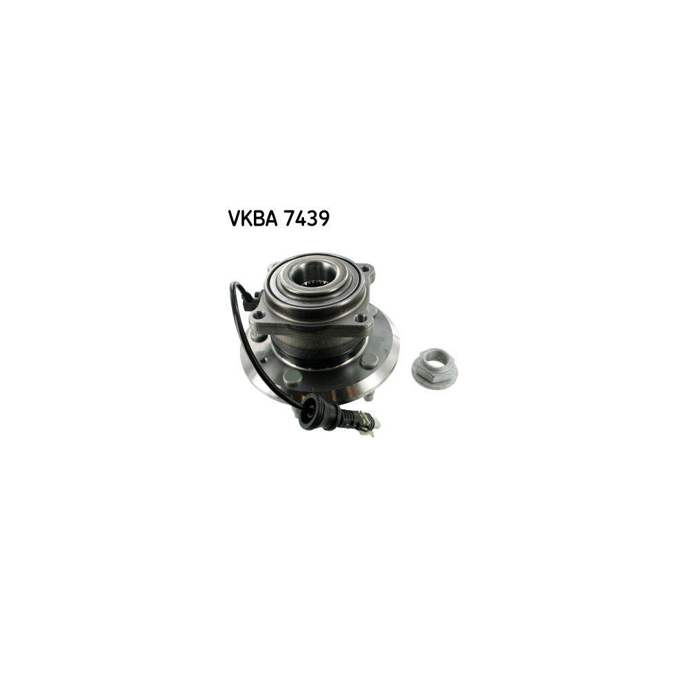 Radlagersatz SKF VKBA 7439 f&uuml;r OPEL VAUXHALL CHEVROLET, Hinterachse