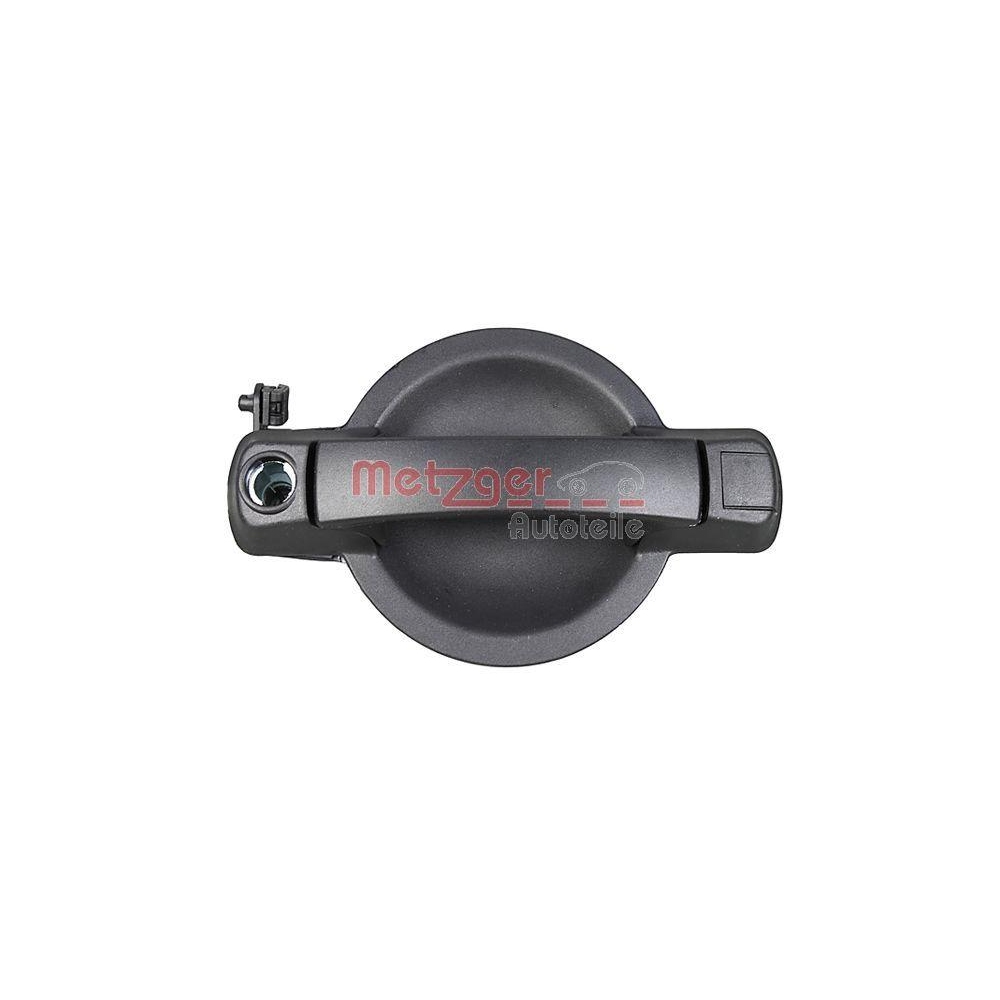 Türaußengriff METZGER 2310585 für FIAT, Fahrzeughecktür, links