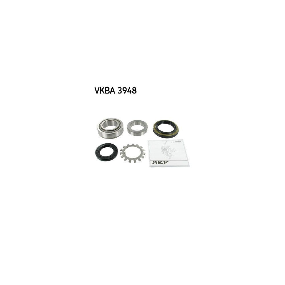 Radlagersatz SKF VKBA 3948 f&uuml;r FORD HYUNDAI KIA, Hinterachse