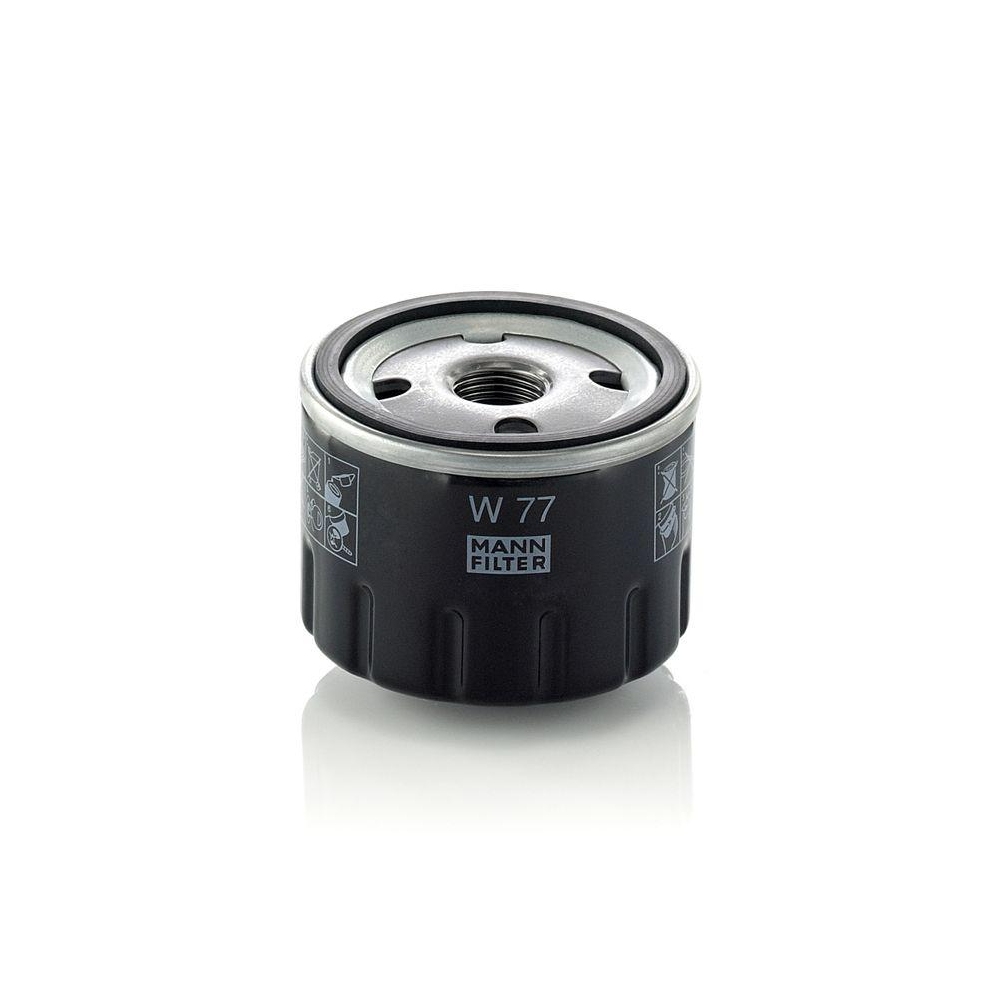 &Ouml;lfilter MANN-FILTER W 77 f&uuml;r CITRO&Euml;N FIAT FORD PEUGEOT RENAULT VOLVO AGRIA JCB