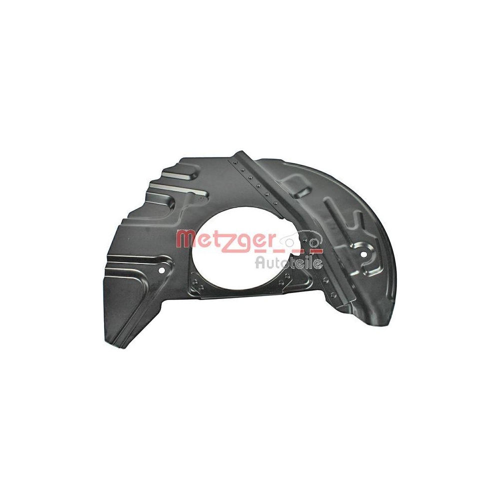 Spritzblech, Bremsscheibe METZGER 6115043 f&uuml;r BMW, Vorderachse links