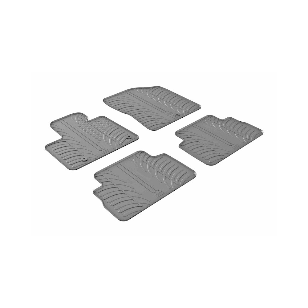 Fußmattensatz VAICO V52-0495 Green Mobility Parts für HYUNDAI, vorne und hinten
