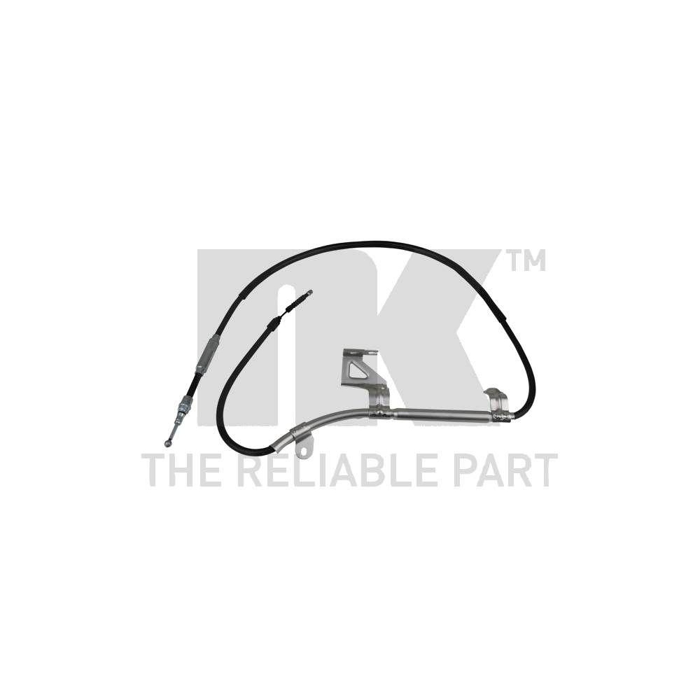 Seilzug, Feststellbremse NK 904314 f&uuml;r SKODA, hinten links, links