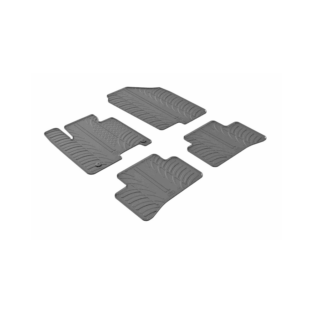 Fußmattensatz VAICO V52-0496 Green Mobility Parts für HYUNDAI, vorne und hinten