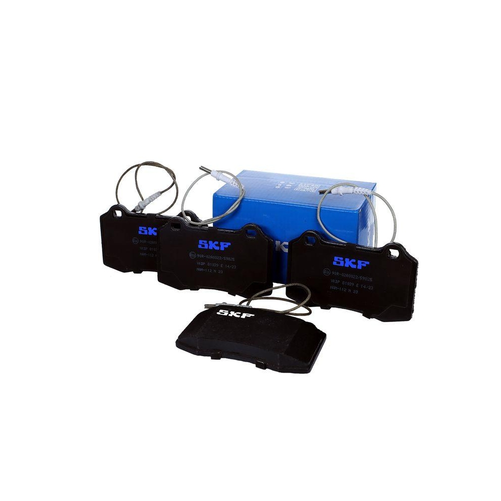 Bremsbelagsatz, Scheibenbremse SKF VKBP 81039 E f&uuml;r PEUGEOT, Vorderachse