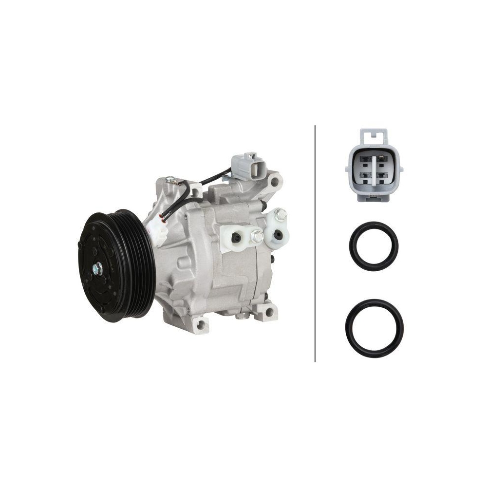 HELLA Kompressor, Klimaanlage 8FK 366 201-391 >>> Easy2Fit <<< f&uuml;r CHRYSLER FIAT