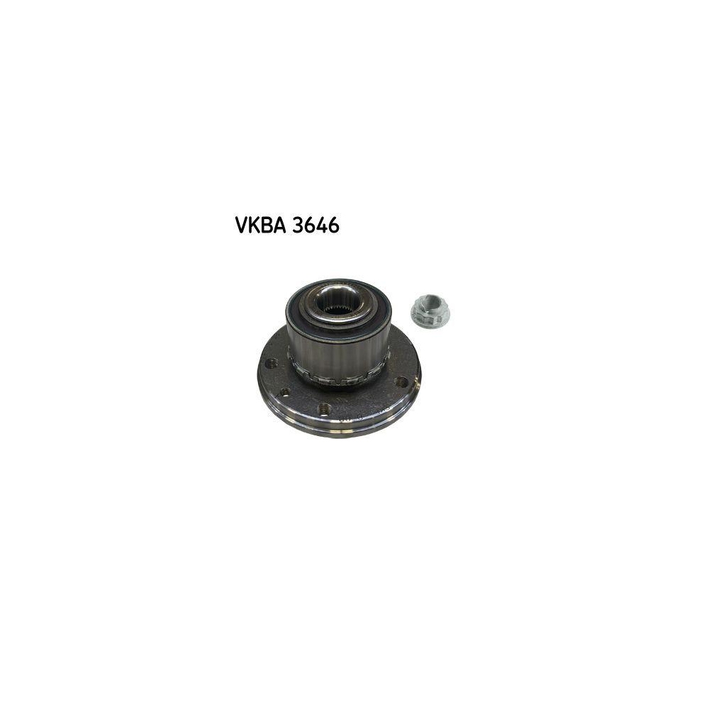 Radlagersatz SKF VKBA 3646 f&uuml;r VW, Hinterachse, Vorderachse
