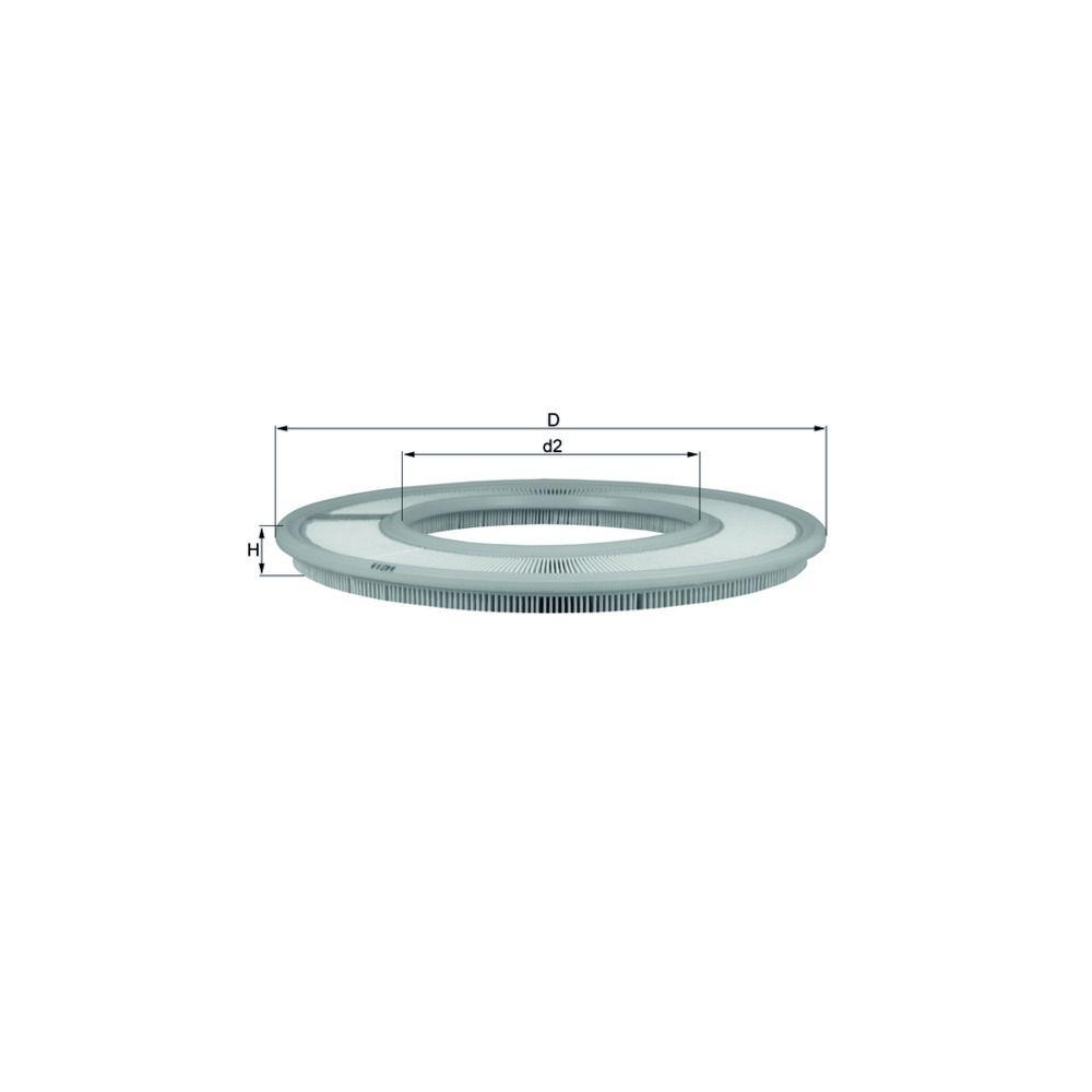 Luftfilter KNECHT LX 66 f&uuml;r BMW MERCEDES-BENZ