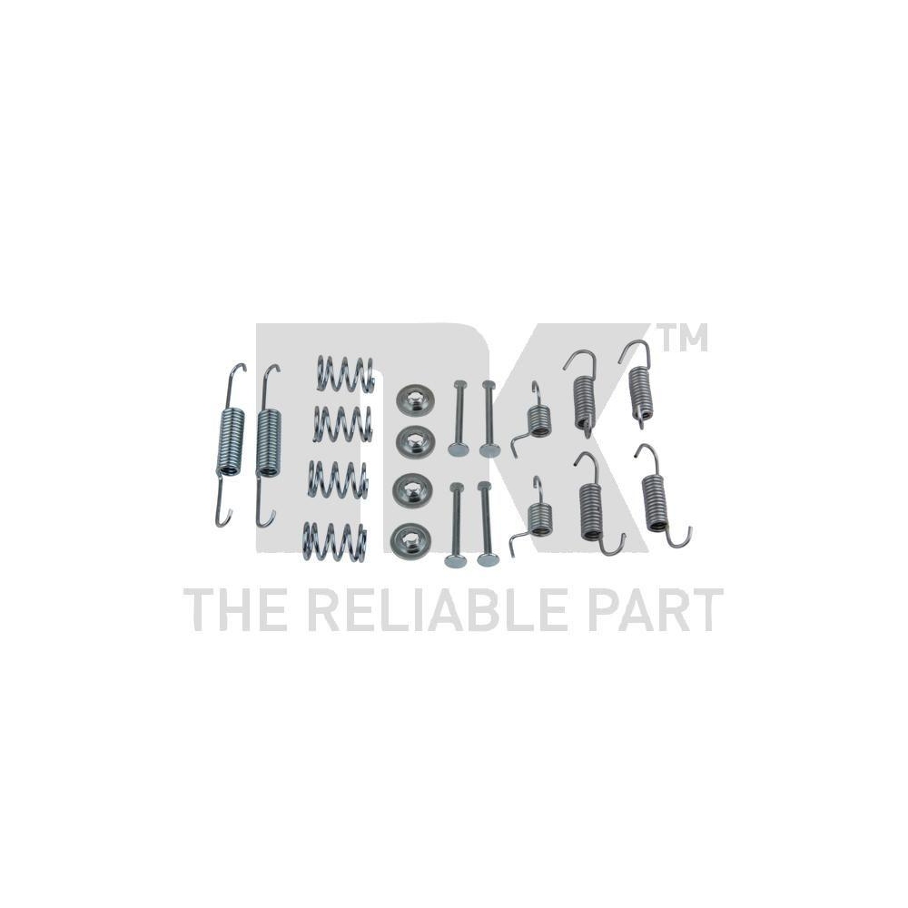 Zubehörsatz, Feststellbremsbacken NK 79360025 für, Hinterachse