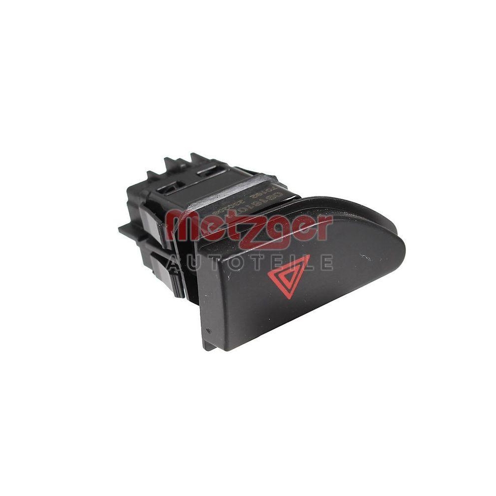 Warnblinkschalter METZGER 09161071 GREENPARTS f&uuml;r RENAULT DACIA