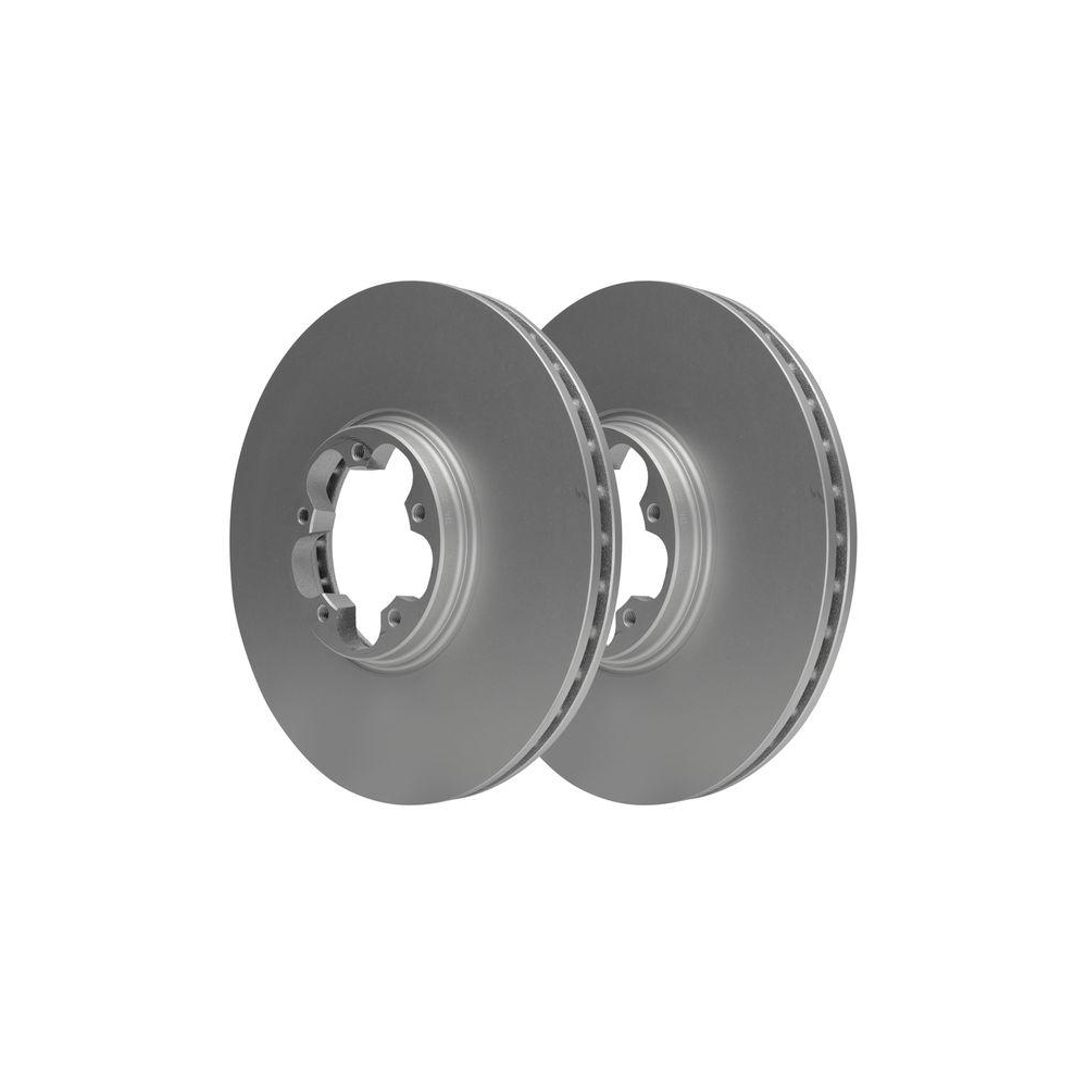 Bremsscheibe ATE 24.0124-0168.1 f&uuml;r FORD, Vorderachse