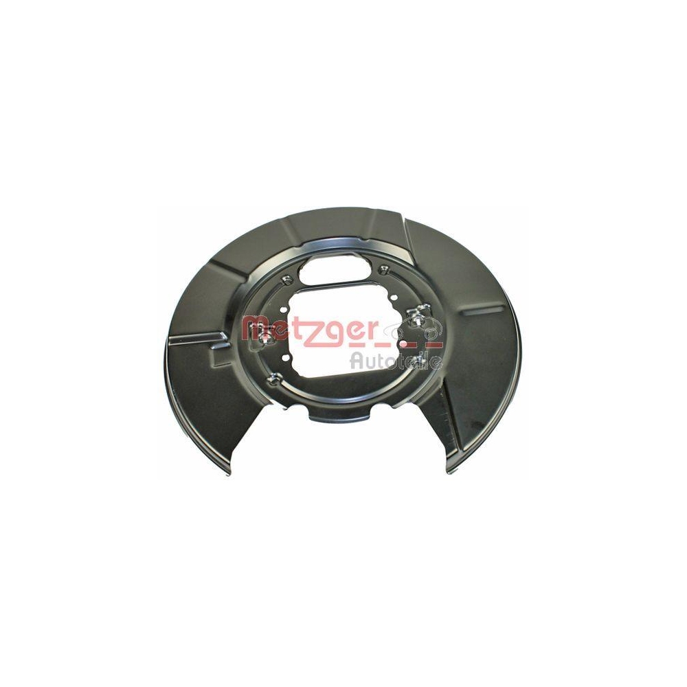 Spritzblech, Bremsscheibe METZGER 6115046 f&uuml;r BMW, Hinterachse rechts