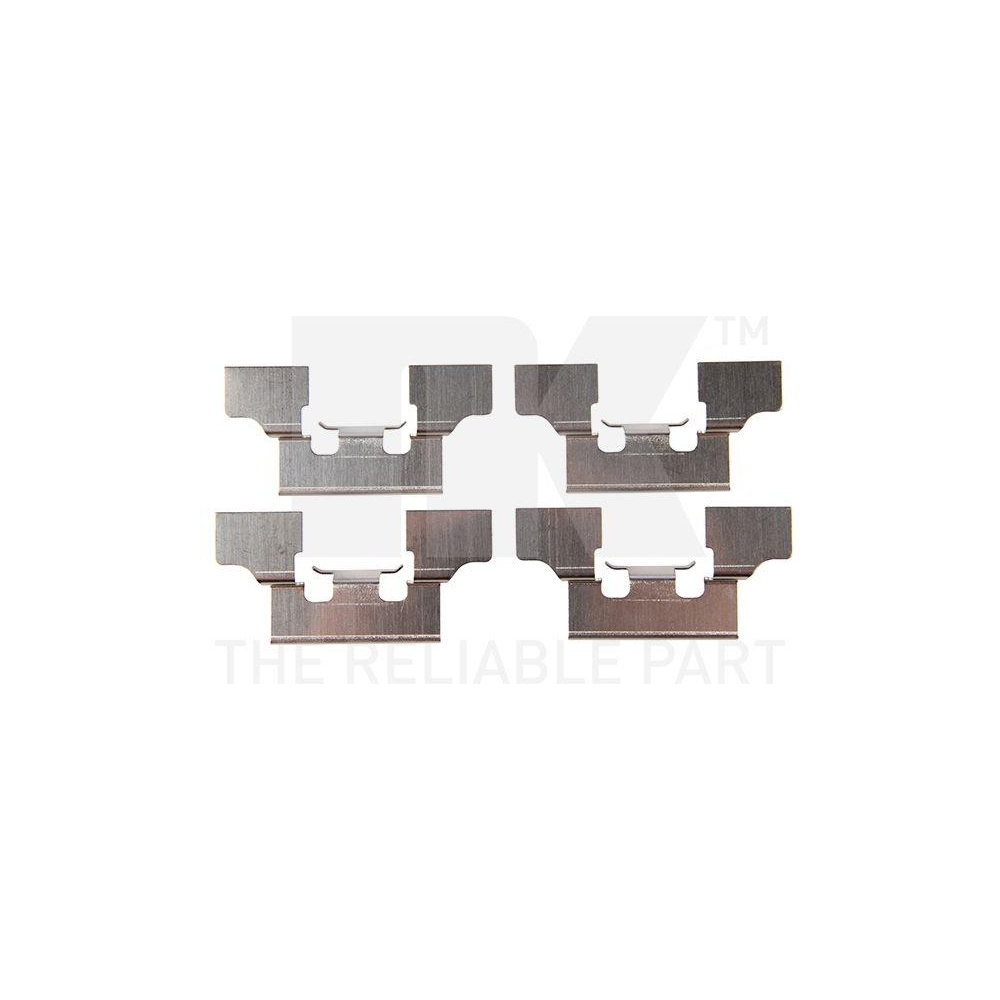Zubeh&ouml;rsatz, Scheibenbremsbelag NK 7912647 f&uuml;r, Hinterachse