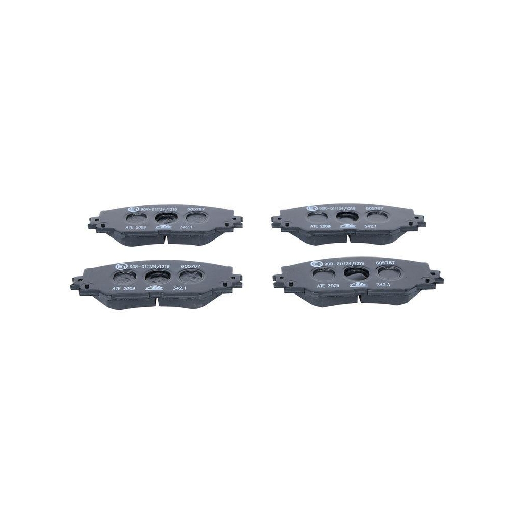 Bremsbelagsatz, Scheibenbremse ATE 13.0460-5767.2 f&uuml;r SUBARU TOYOTA LEXUS