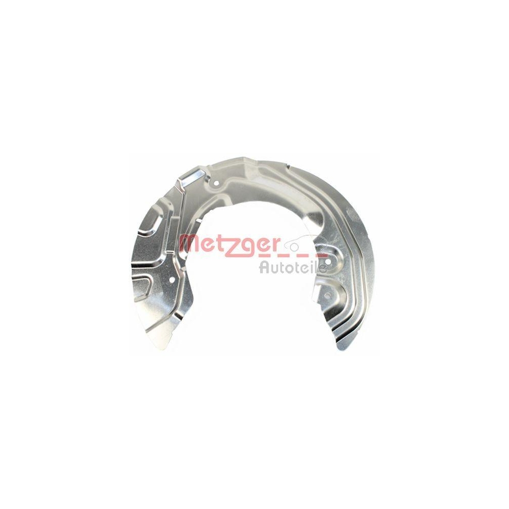 Spritzblech, Bremsscheibe METZGER 6115063 f&uuml;r BMW, Vorderachse links