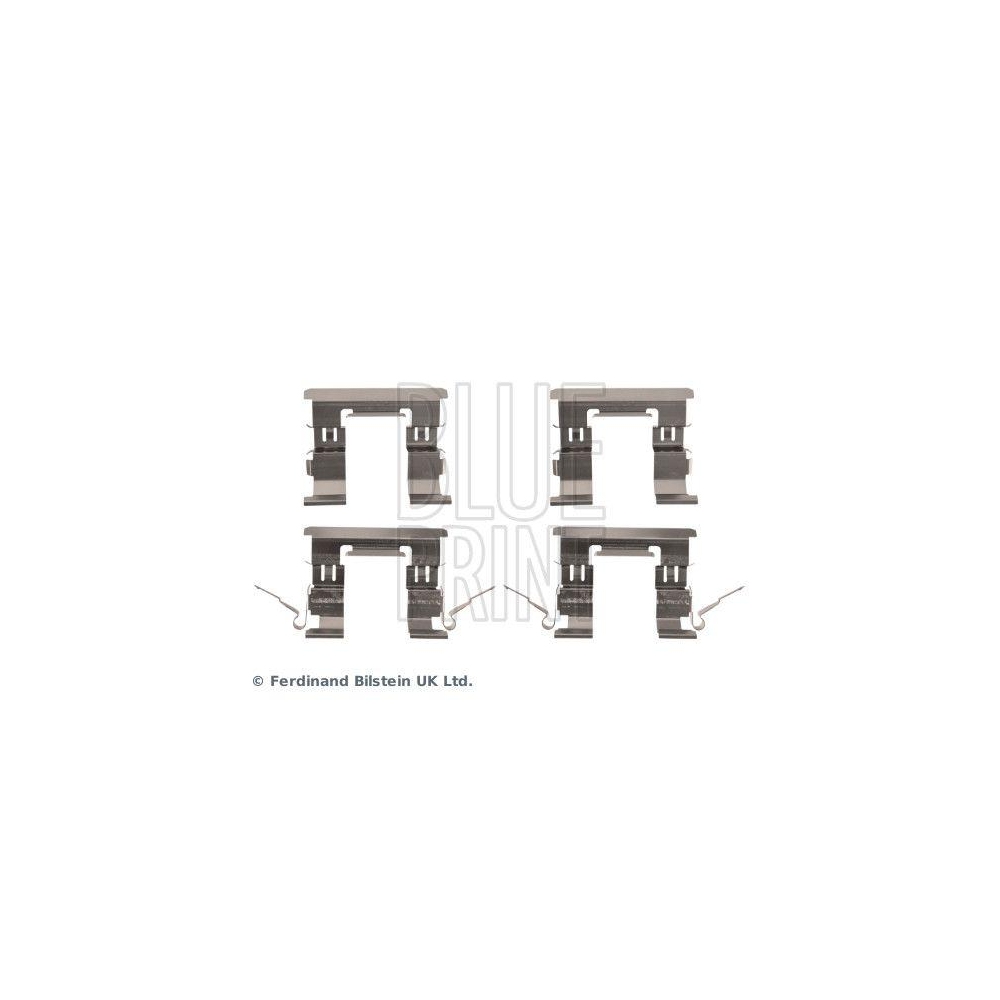 Zubeh&ouml;rsatz, Scheibenbremsbelag BLUE PRINT ADBP480025 f&uuml;r, Vorderachse