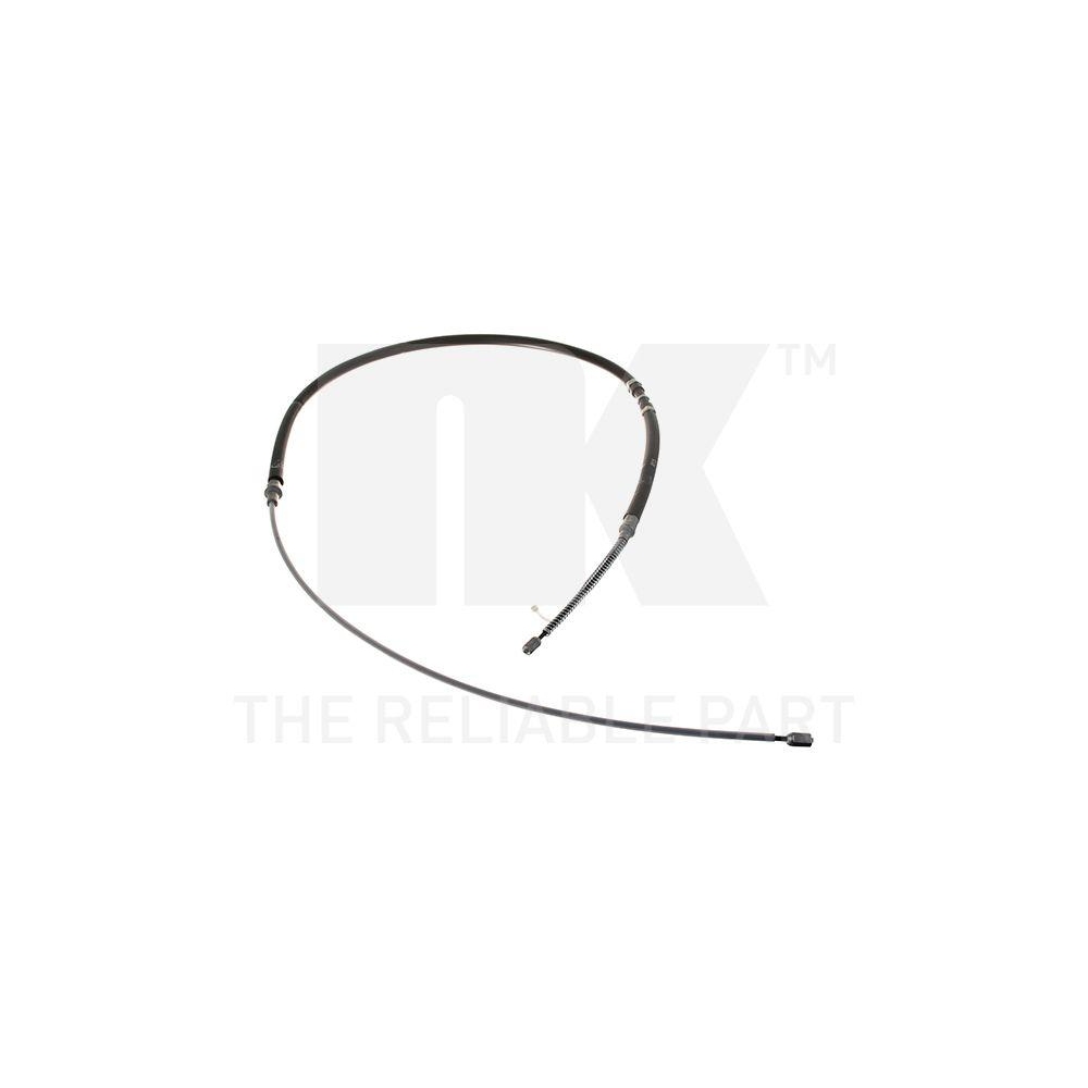 Seilzug, Feststellbremse NK 904321 f&uuml;r SKODA, hinten links, hinten rechts