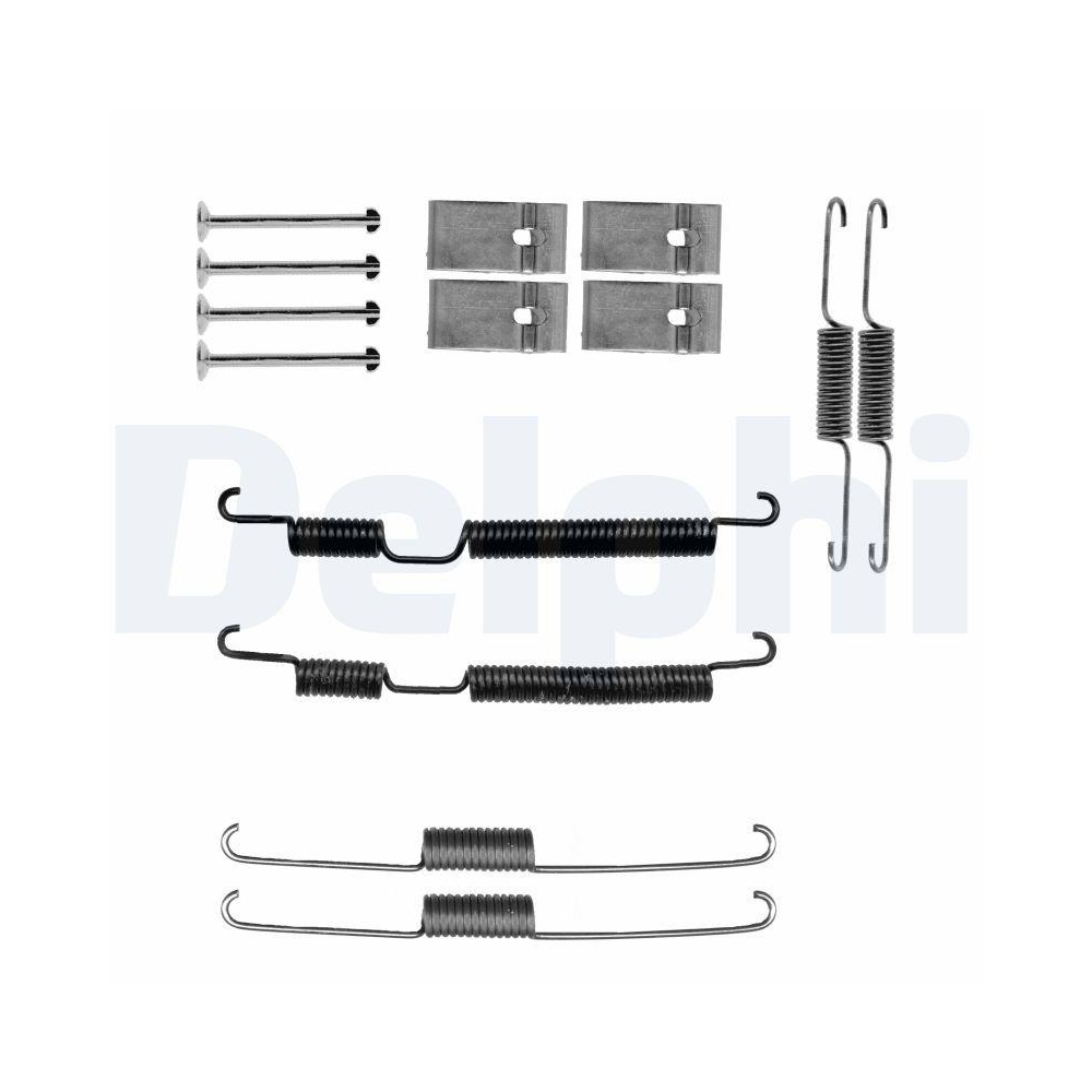 DELPHI LY1417 Zubeh&ouml;rsatz, Bremsbacken f&uuml;r, Hinterachse