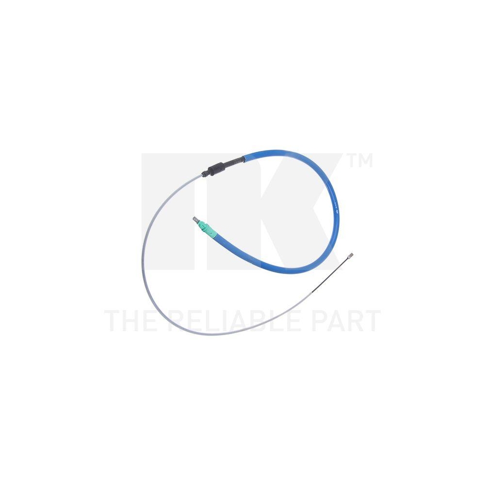 Seilzug, Feststellbremse NK 901952 f&uuml;r CITRO&Euml;N PEUGEOT, hinten links, links