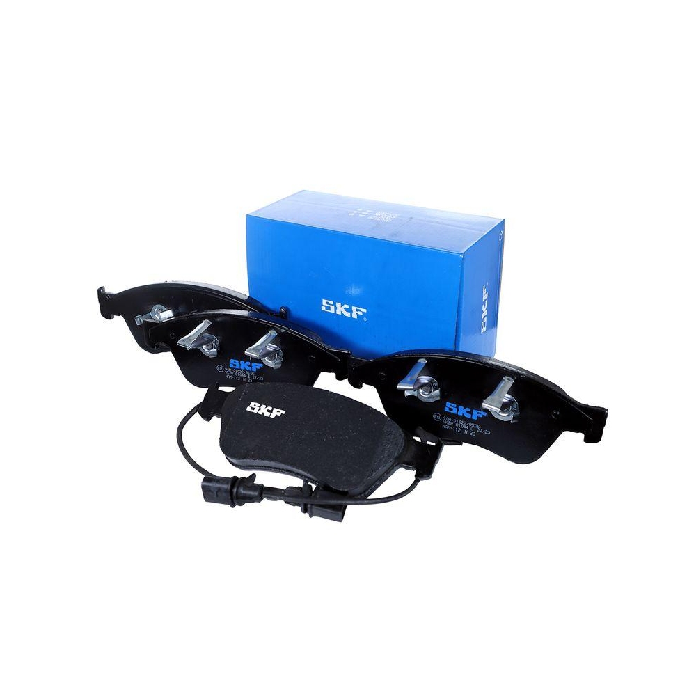 Bremsbelagsatz, Scheibenbremse SKF VKBP 81044 E für AUDI VW, Vorderachse