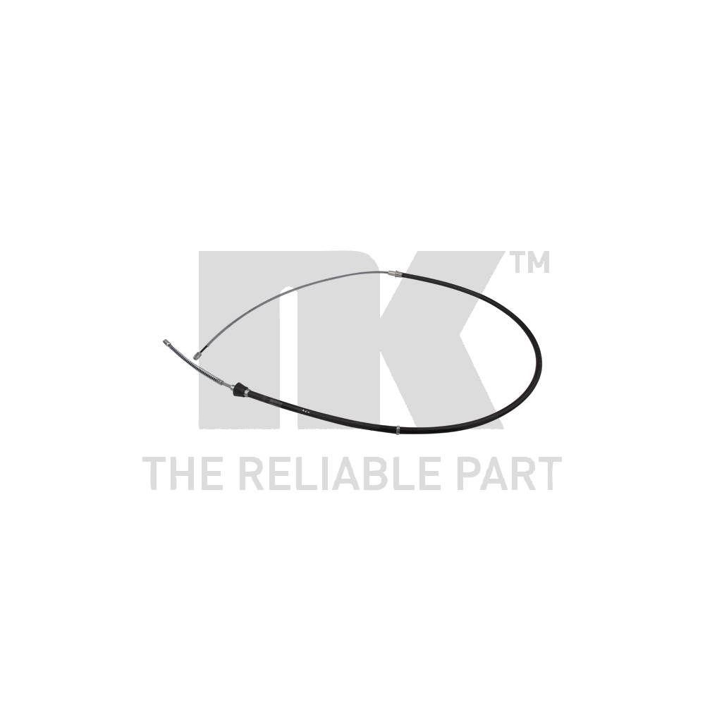 Seilzug, Feststellbremse NK 904324 f&uuml;r SKODA, links, rechts