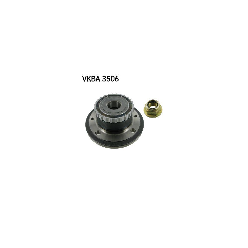 Radlagersatz SKF VKBA 3506 f&uuml;r RENAULT, Hinterachse