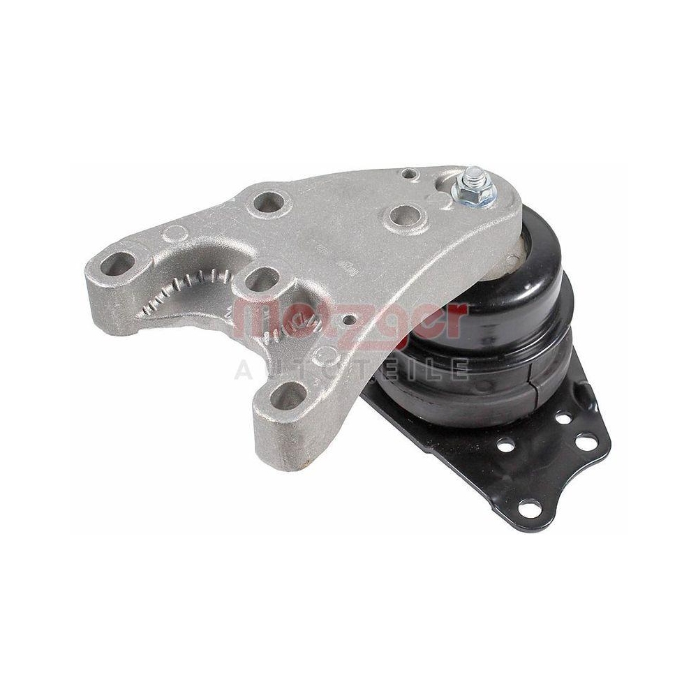 Lagerung, Motor METZGER 8053936 für SEAT SKODA VW, rechts unten