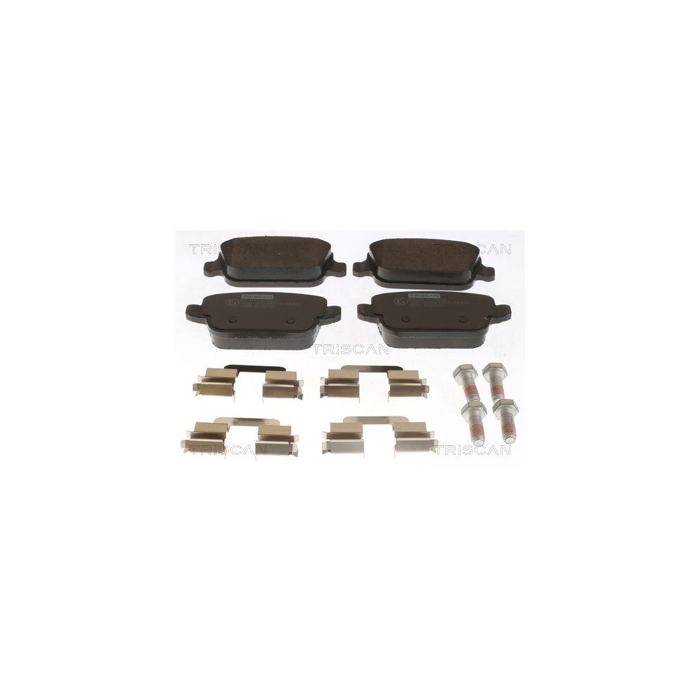 Bremsbelagsatz, Scheibenbremse TRISCAN 8110 17024 f&uuml;r FORD VOLVO LAND ROVER