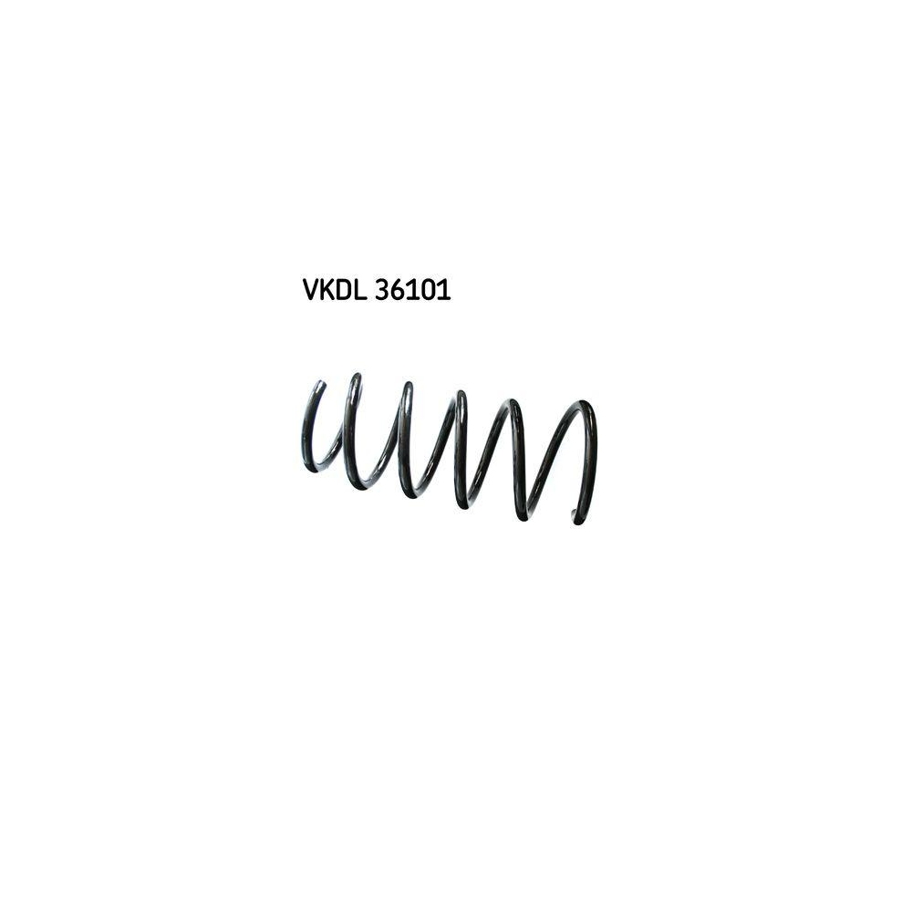 Fahrwerksfeder SKF VKDL 36101 f&uuml;r RENAULT DACIA, Vorderachse