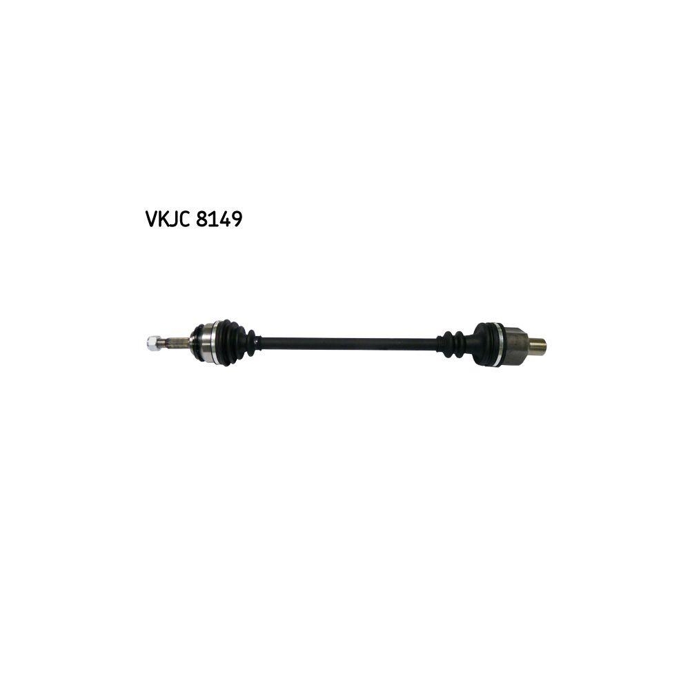 Antriebswelle SKF VKJC 8149 f&uuml;r RENAULT DACIA, Vorderachse rechts