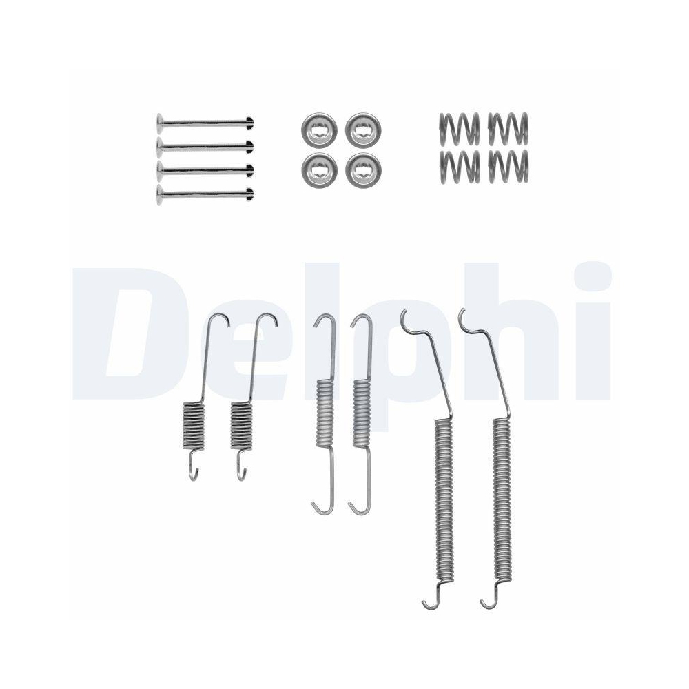 DELPHI LY1419 Zubeh&ouml;rsatz, Bremsbacken f&uuml;r RENAULT, Hinterachse